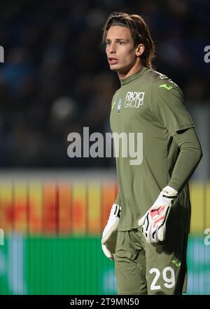 Bergamo, Italy. 25th Nov, 2023. Marco Carnesecchi of Atalanta during the Serie A match at Gewiss Stadium, Bergamo. Picture credit should read: Jonathan Moscrop/Sportimage Credit: Sportimage Ltd/Alamy Live News Stock Photo