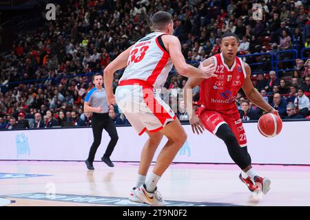 Ryan Hawkins Estra Pistoia during UNAHOTELS Reggio Emilia vs