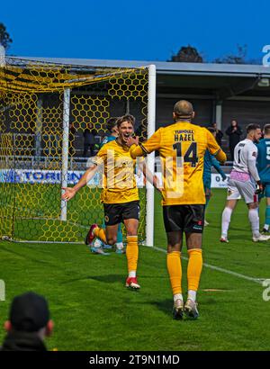 Vanarama National League Boston United Vs Chorley- Jakemans Community Stadium, Boston, Lincolnshire 25.11.2023 Stock Photo