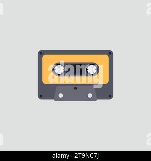 Retro Classic Cassette Tape Clip Art Stock Vector Image & Art - Alamy