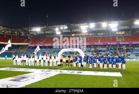 Oslo, Norway. 25th Nov, 2023. Oslo, Norway, November 25th 2023: Before the Norwegian Championship final football match between Rosenborg and Valerenga at Ullevaal Stadium in Oslo, Norway (Ane Frosaker/SPP) Credit: SPP Sport Press Photo. /Alamy Live News Stock Photo