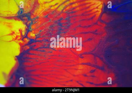 Abstract acrylic art. Stock Photo