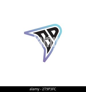 BD letter combination cool logo esport or gaming initial logo as a inspirational concept design Stock Vector