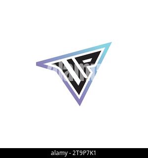 UP letter combination cool logo esport or gaming initial logo as a inspirational concept design Stock Vector