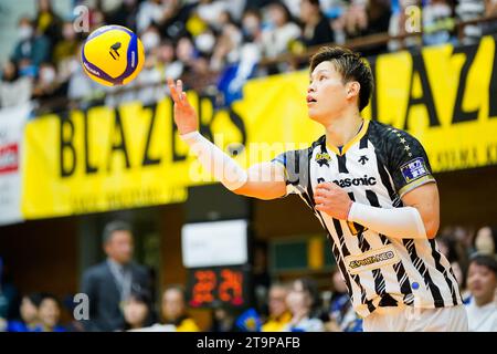 Yuji Nishida (Panthers), NOVEMBER 25 2023 - Volleyball : 2023-24 V