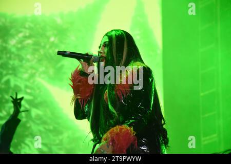 November 26, 2023, Mexico City, Mexico: Mexican singer Katherinne