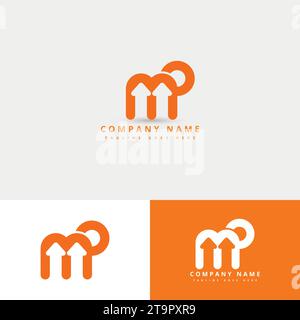 Alphabet Letters Initials Monogram Logo Pm, M P, P And M P Letter Vector, Stock Vector