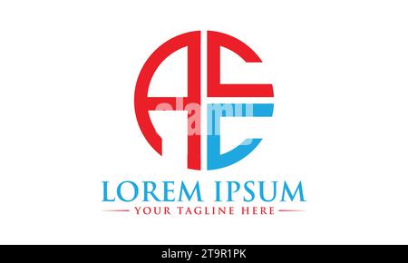 AC Logo Design Creative and Professional Logo Design Stock Vector