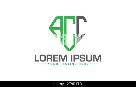 AC Logo Design Creative and Professional Logo Design Stock Vector