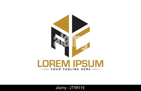 AC Logo Design Creative and Professional Logo Design Stock Vector