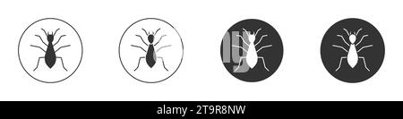 Termite icon. Simple design. Vector illustration Stock Vector
