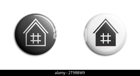 Jail house icon. Vector illustration Stock Vector