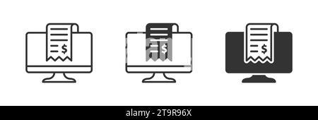 Subscription model icon. Vector illustration Stock Vector