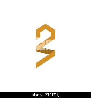 BS Home Logo Simple Design Stock Vector