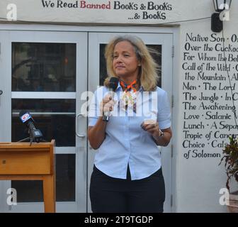 Coral Gables, USA. 25th Nov, 2023. CORAL GABLES, FLORIDA - NOVEMBER 25: Althea Harris of the Small Business Administration attends the celebrated and launch of Books & Books Literary new nonprofit Foundation with the Coral Gables business and literary community and the Coral Gables Chamber of Commerce Small Business Saturday at Books and Books-Gables on November 25, 2023 in Coral Gables, Florida. (Photo by JL/Sipa USA) Credit: Sipa USA/Alamy Live News Stock Photo