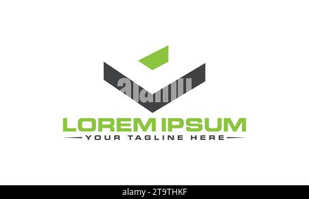 C Logo Design Unique logo design Stock Vector