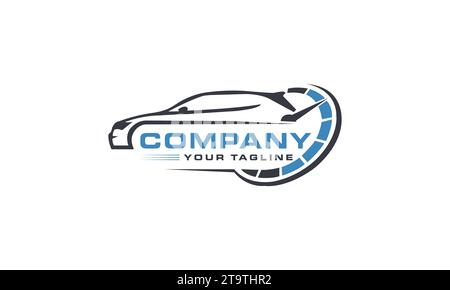Car Logo Design Creative and Unique Logo Design Stock Vector