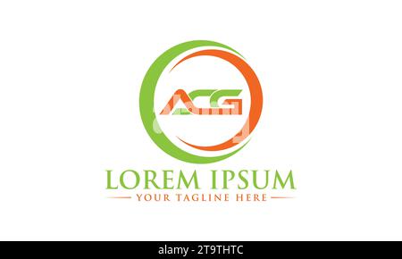 ACG Logo Design Unique and Professional Logo Design Stock Vector
