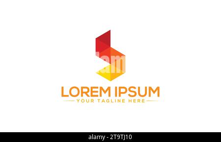 B Logo Design Creative Design Stock Vector