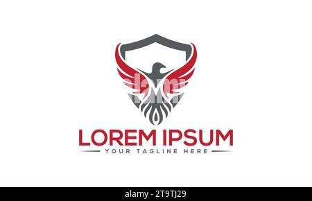 Eagle Logo Design Bird Professional Logo Design Stock Vector