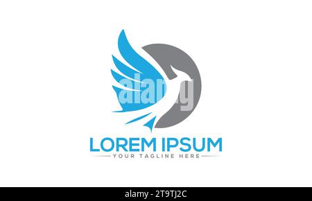 Eagle Logo Design Bird Professional Logo Design Stock Vector