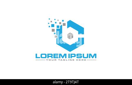 BC Logo Design Stock Vector