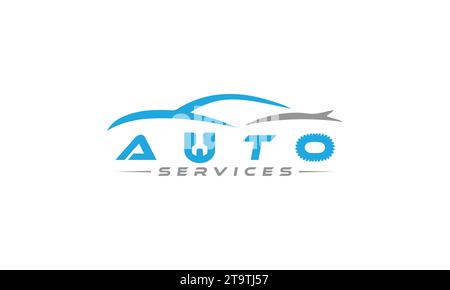 Car Logo Design Creative and Unique Logo Design Stock Vector