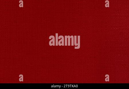red leather background texture, fabric pattern Stock Photo