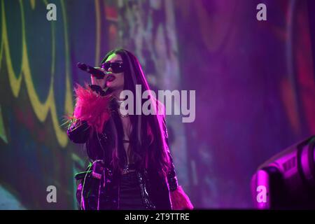 November 26, 2023, Mexico City, Mexico: Mexican singer Katherinne