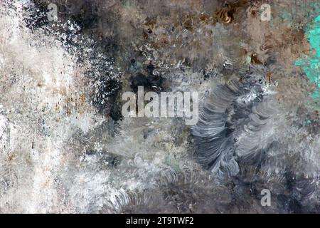 hand painted abstract background Stock Photo