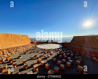 Italy, Sicily, Santo Stefano Quisquina, Andromeda Theater Stock Photo