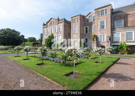 Taunton.Somerset.September 9th 2023.The South Terrace is in bloom at  Hestercombe House and Gardens in Somerset Stock Photo