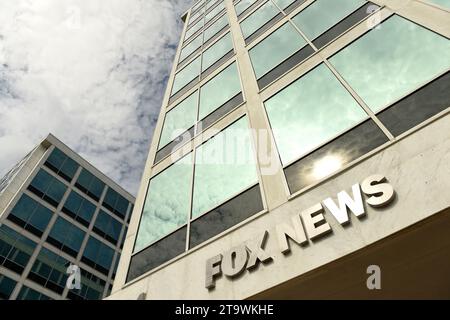 Washington, DC - June 01, 2018: Fox News DC Bureau in Washington, DC. Stock Photo