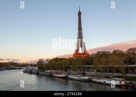 Eiffel Tower, Paris, France. Stock Photo