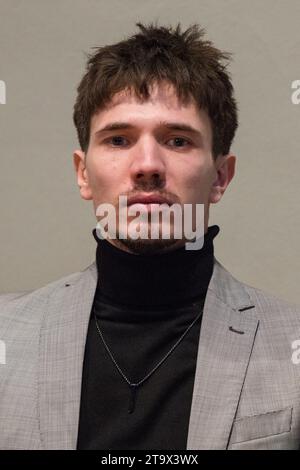 Torino, Italy. 27th Nov, 2023. Italian actor Roberto Gudese is guest of 2023 Torino Film Festival Credit: Marco Destefanis/Alamy Live News Stock Photo