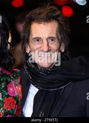 London, UK. November 27th, 2023. Ronnie Wood arriving at the Tusk Conservation Awards 2023, Savoy Hotel, London. Credit: Doug Peters/EMPICS/Alamy Live News Stock Photo