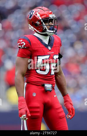 Houston Texans Defensive End Jonathan Greenard (52) During An NFL ...