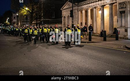 London, United Kingdom - November 25th 2023:  National March for Palestine Stock Photo