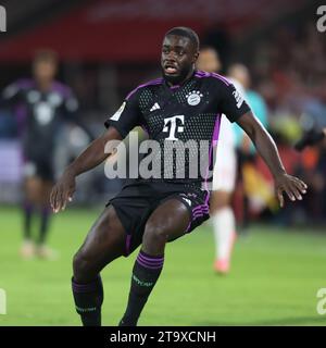 Dayot Upamecano (Bayern), Koeln, Deutschland, 24.11.2023, 1. Bundesliga 12. Spieltag, 1. FC Koeln - FC Bayern Muenchen. DFL REGULATIONS PROHIBIT ANY U Stock Photo