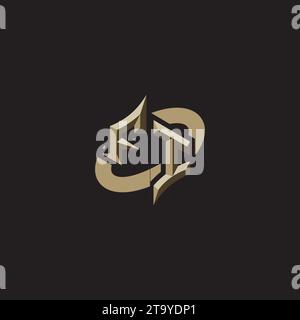 FI Premium Initial Gaming Logo designs, themes and templates for gaming, twitch and youtube Stock Vector