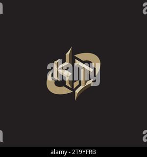 KI Premium Initial Gaming Logo designs, themes and templates for gaming, twitch and youtube Stock Vector