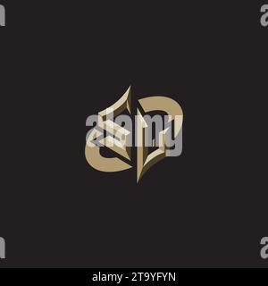 SV Premium Initial Gaming Logo designs, themes and templates for gaming, twitch and youtube Stock Vector