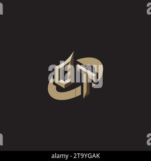 OT Premium Initial Gaming Logo designs, themes and templates for gaming, twitch and youtube Stock Vector