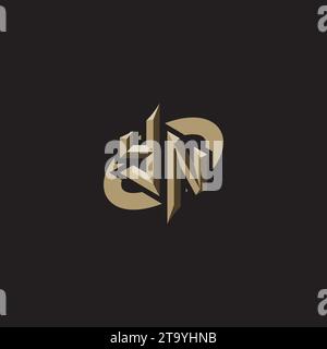 YN Premium Initial Gaming Logo designs, themes and templates for gaming, twitch and youtube Stock Vector