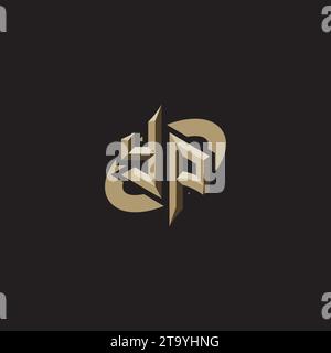 YP Premium Initial Gaming Logo designs, themes and templates for gaming, twitch and youtube Stock Vector
