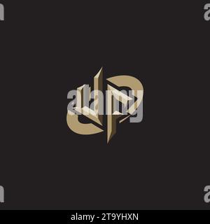 UF Premium Initial Gaming Logo designs, themes and templates for gaming, twitch and youtube Stock Vector