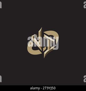 VI Premium Initial Gaming Logo designs, themes and templates for gaming, twitch and youtube Stock Vector