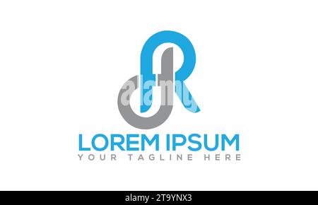 DR Logo Design Creative logo design Stock Vector