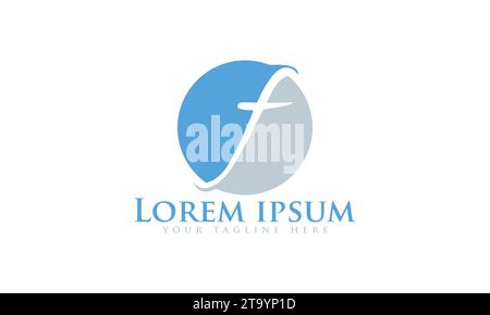 F logo Design Creative F logo design Stock Vector