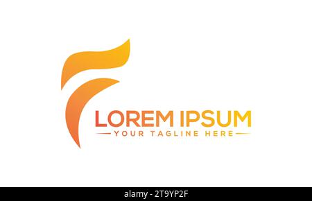 F logo Design Creative F logo design Stock Vector